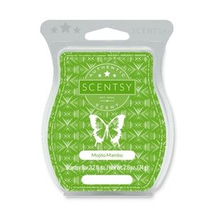 Scentsy Mojito Mambo Wax Bar